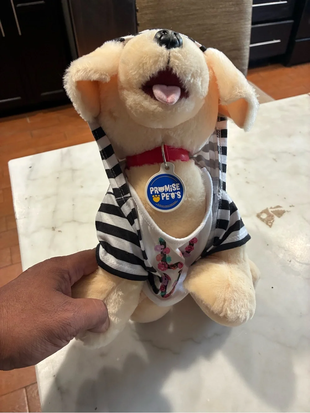BAB Promise Pets Golden Lab Labrador Retriever Plush 11